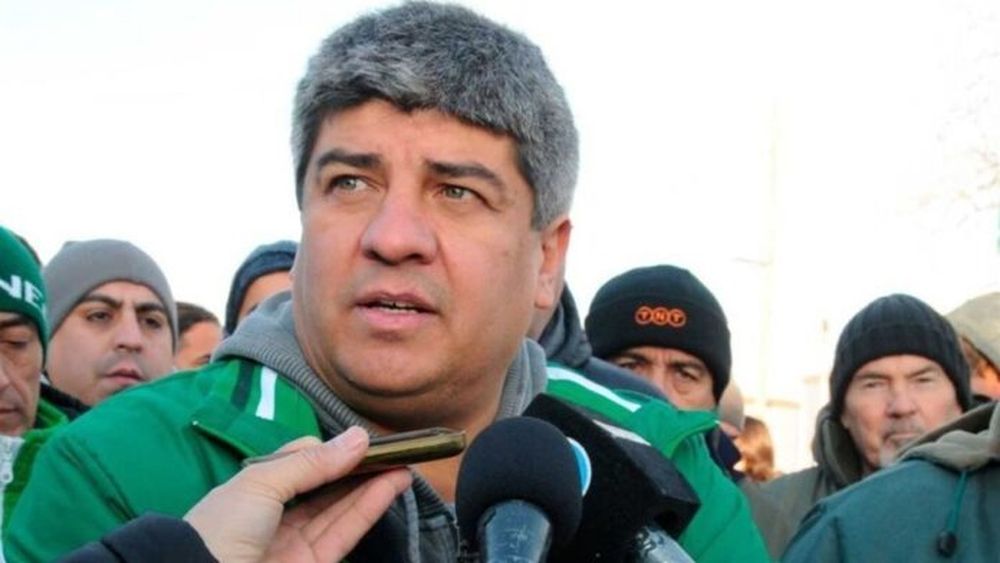 El dirigente de Camioneros y la CGT, Pablo Moyano.