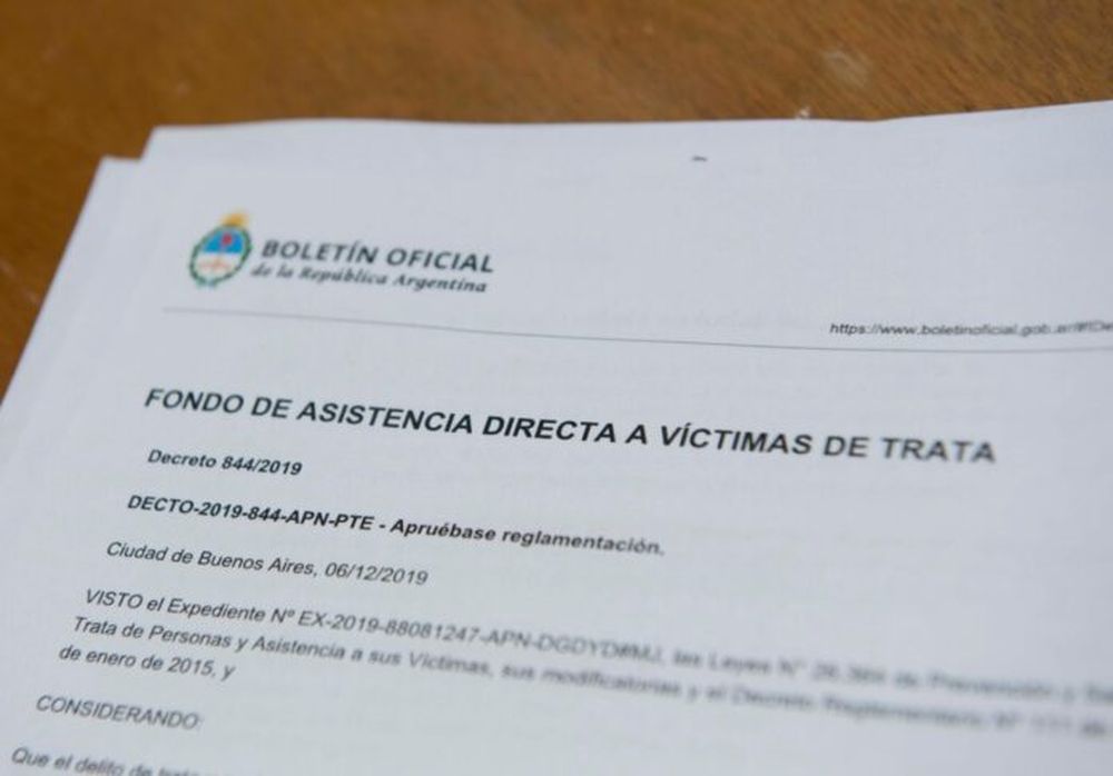 Fondo de Asistencia Directa a Víctimas de Trata.