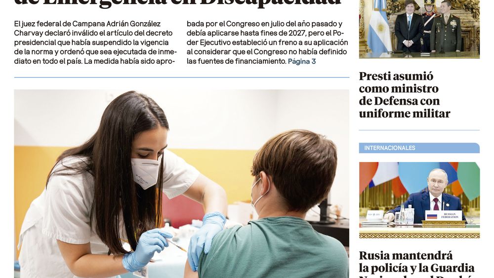 Diario Extra del sábado 13/12/2025