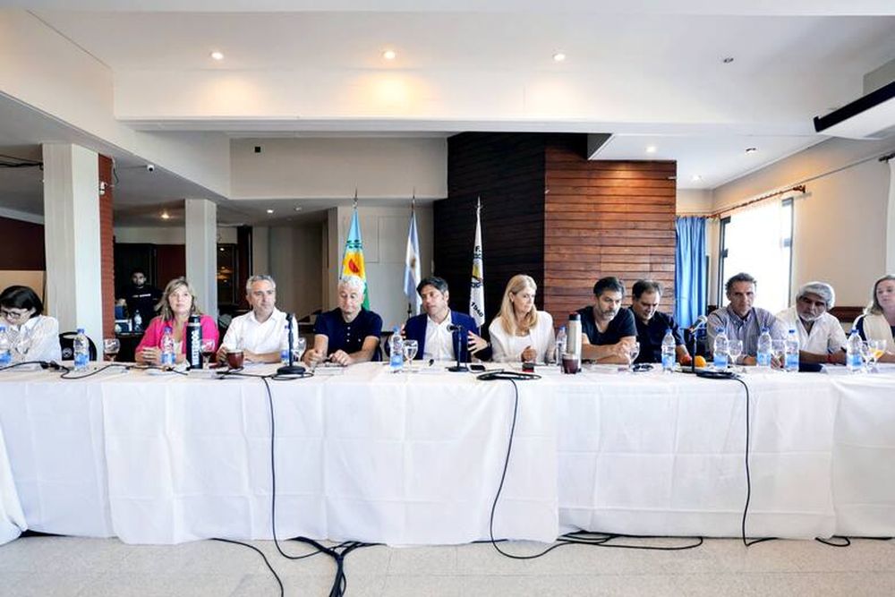 Kicilof, en la reunión del MDF en 2025.&nbsp;
