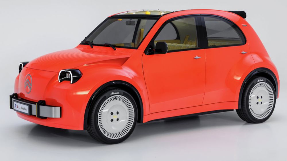 El Citroën 2 CV Concept es la versión reinterpretada del original 2 CV.&nbsp;