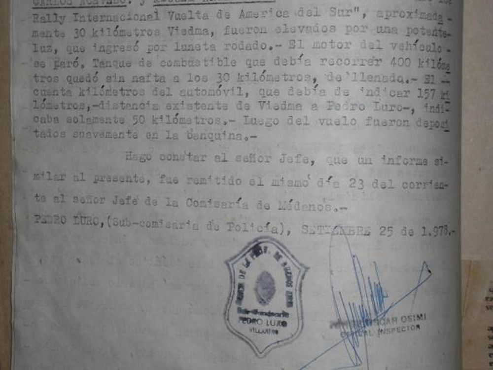 Una de las p&aacute;ginas del expediente policial original.&nbsp;