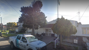 Frente de la comisaría quinta de Mar del Plata, que tomó el caso. (Google maps)