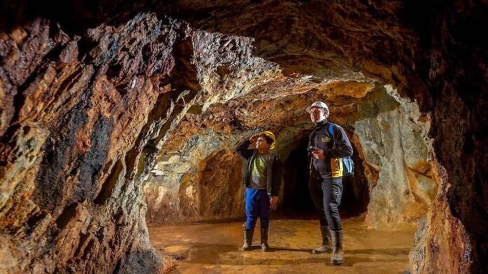 La Carolina y su recorrido por las cuevas de oro.