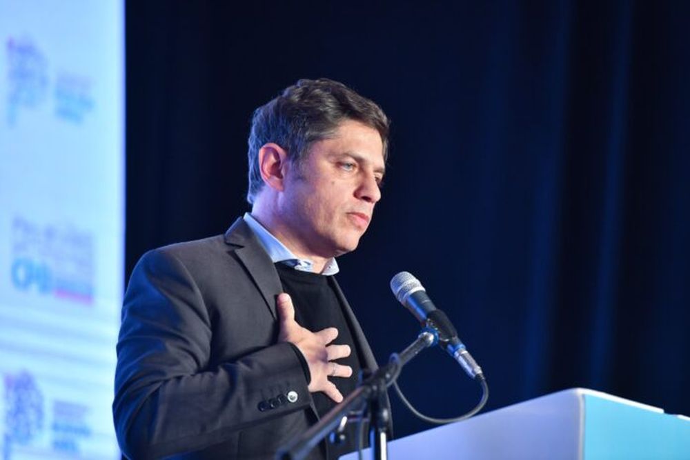 El gobernador de la provincia de Buenos Aires, Axel Kicillof.