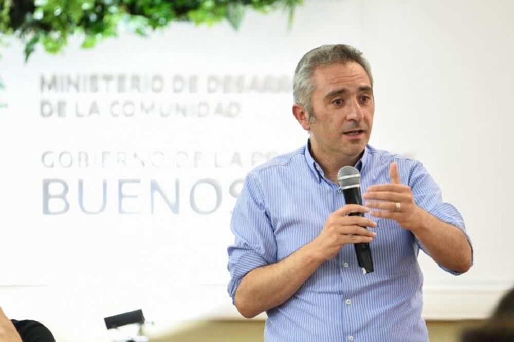 El ministro de Desarrollo Social afirmó que “hubo un aumento del 50%” en la demanda de alimentos.