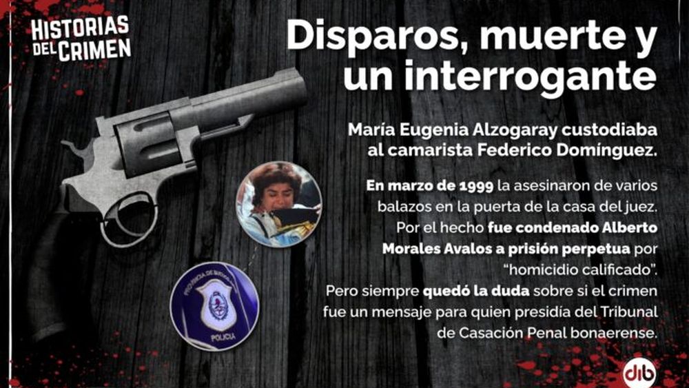 El crimen de María Eugenia Alzogaray. (Agencia DIB)