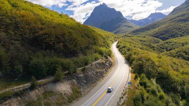 Un trayecto de la ruta nacional 3.