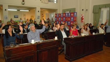 La votación de la modificación de la Ordenanza Fiscal Impositiva en el Concejo Deliberante. (Noticias de Necochea)