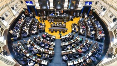 La cámara de Diputados, donde hoy se realizará la Asamblea bonaerense. (Archivo)