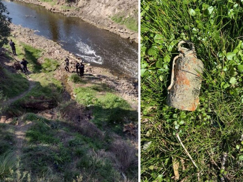 Fue encontrada en la zona del puente De las Tropas. (El Civismo de Luján)