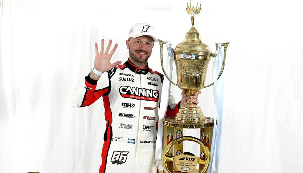 Agustín Canapino protagonizó un año sencillamente extraordinario, de esos que exceden las estadísticas.