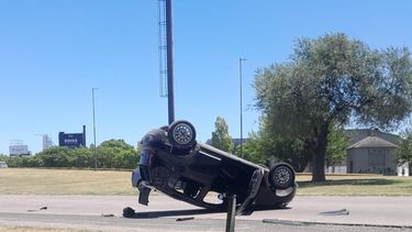 Jugador del seleccionado de hockey volcó esta tarde en La Plata.