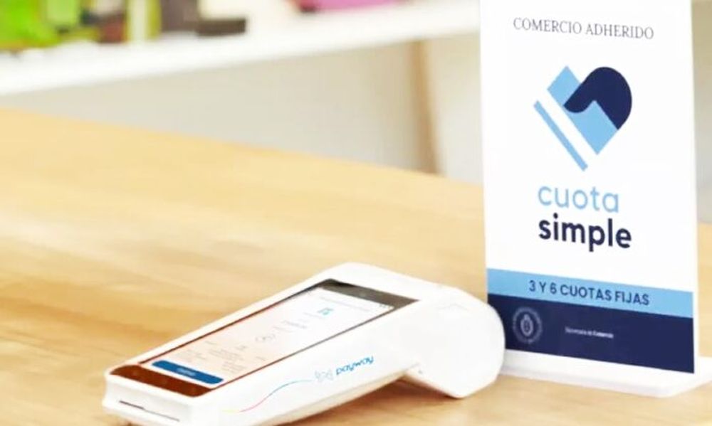 El plan de financiamiento Cuota Simple.