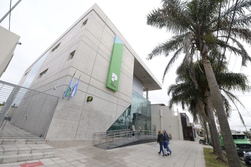 Una sucursal del Banco Provincia.