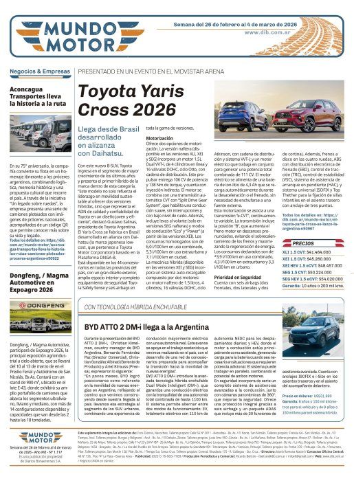 Semana del 26 de febrero al 4 de marzo de 2026 Semana del 26 de febrero al 4 de marzo de 2026