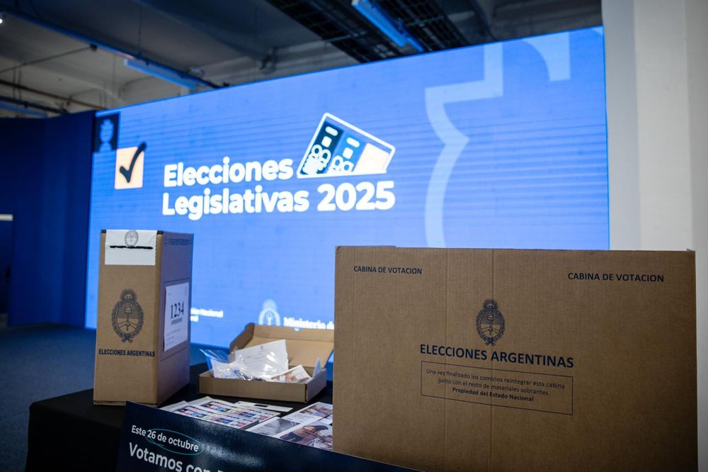 Todo listo para las elecciones 2025.&nbsp;