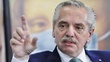 El expresidente Alberto Fernández. (Casa Rosada)