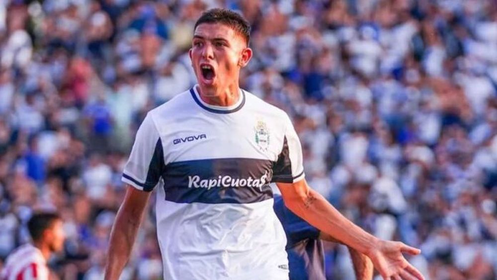 Alan Sosa, delantero de Gimnasia.