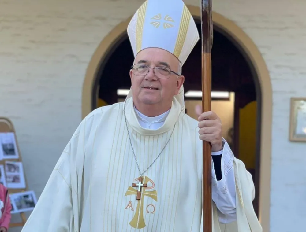 Monseñor Ernesto Giobando, el nuevo obispo de Mar del Plata. (La Capital)