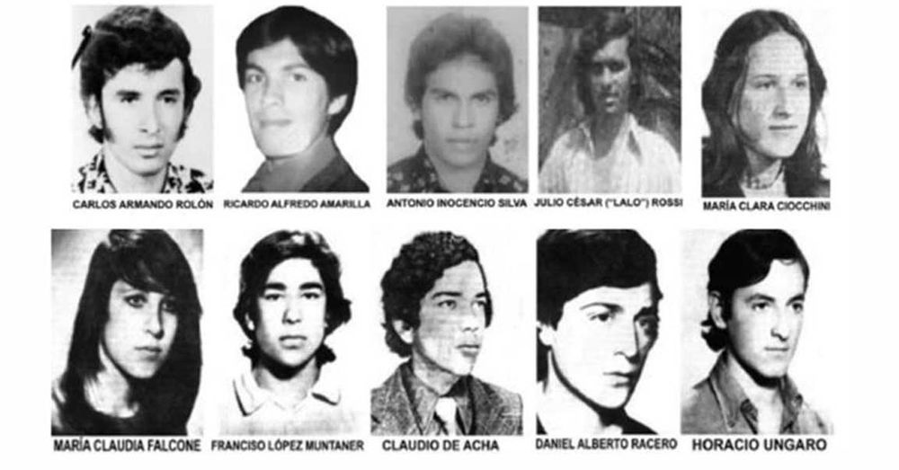 las víctimas de la ncohe de los lápices RS