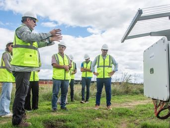 El parque solar Lincoln I abastecerá a diez mil hogares. El parque solar Lincoln I abastecerá a diez mil hogares.