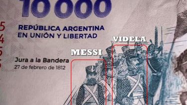 El misterio del billete de $ 10.000. (DIB)