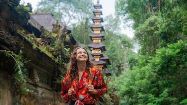 Una viajera por el mundo.