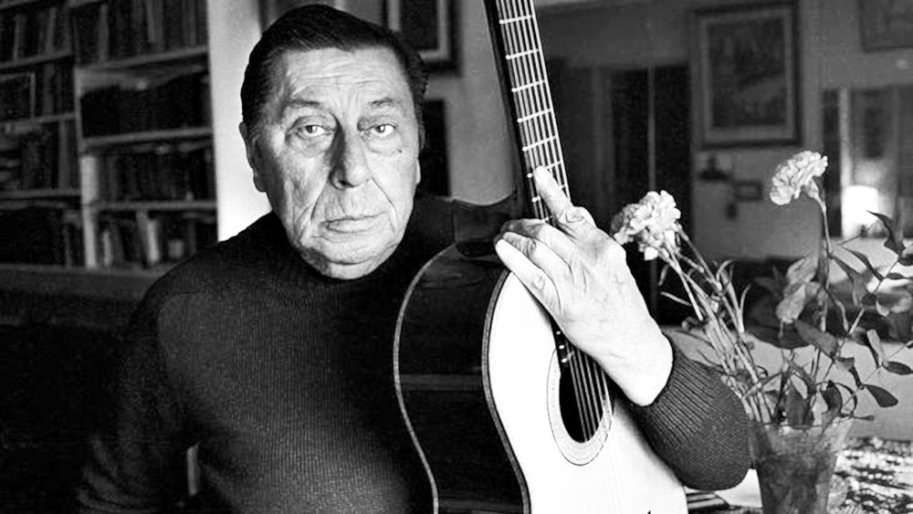 Atahualpa Yupanqui, considerado el padre del folclore argentino.&nbsp;