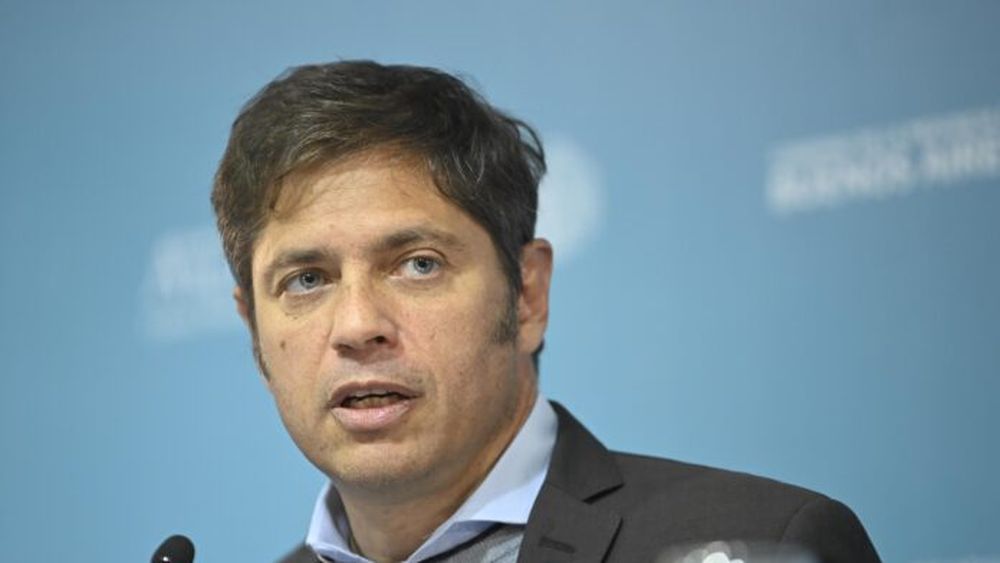 El gobernador de la provincia de Buenos Aires, Axel Kicillof.