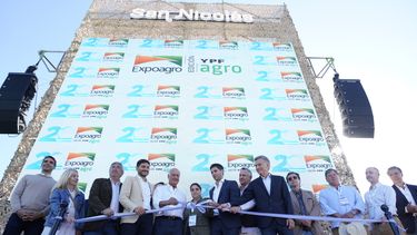 La inauguración de la Expoagro 2026.