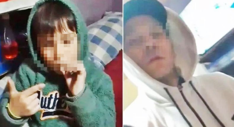 Captura del video que hizo circular el sujeto apresado, donde expuso a su hijo de 9 años fumando marihuana. Captura del video que hizo circular el sujeto apresado, donde expuso a su hijo de 9 años fumando marihuana.