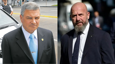 Waldo Wolff y su reemplazante, Horacio Giménez. - DIB -