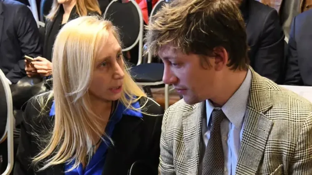 Karina Milei y Santiago Caputo. (DIB)
