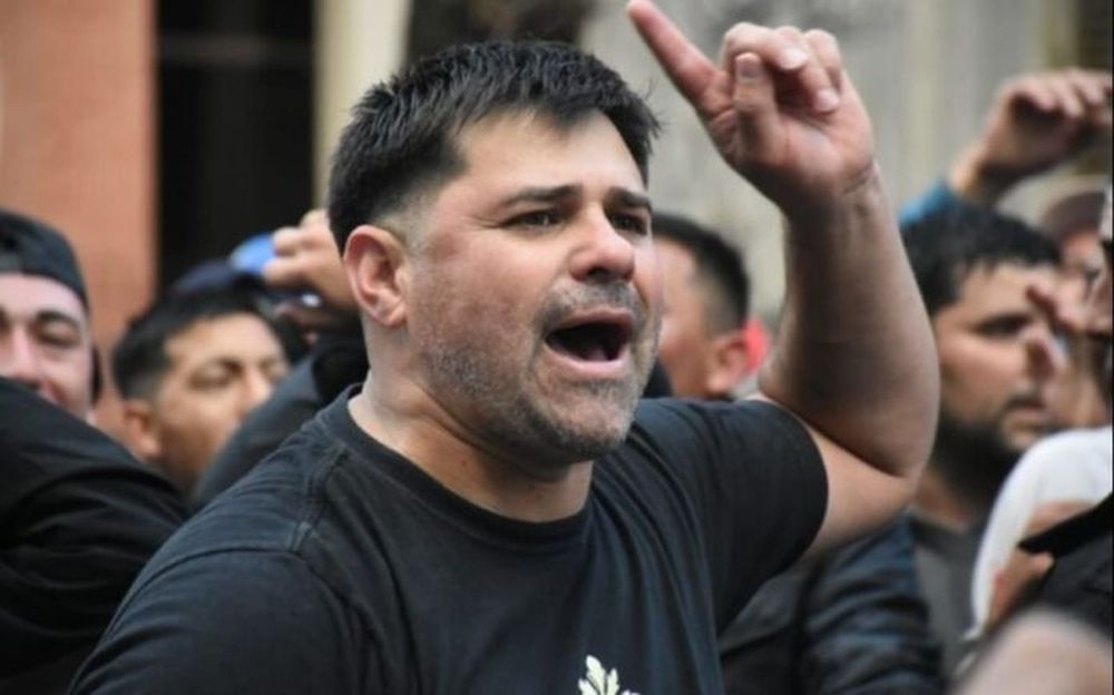 Iván Tobar, líder sindical platense.