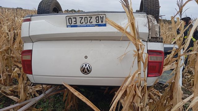 Volcó una camioneta cerca de De la Garma.&nbsp;