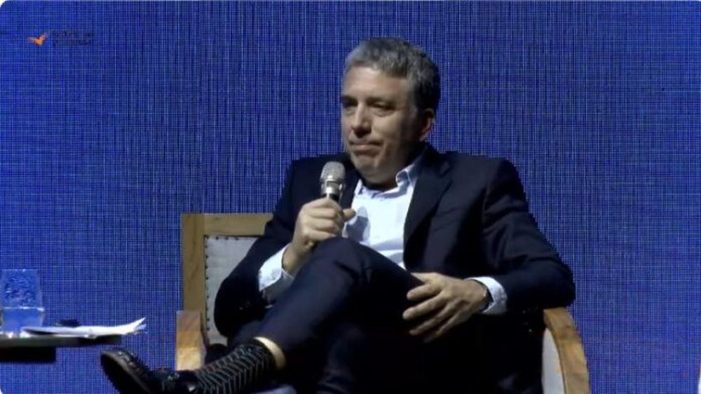 Nicolás Dujovne en el foro FENOA. (eltucumano.com)