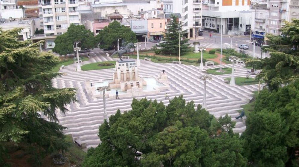 Azul, entre las localidades más frías.