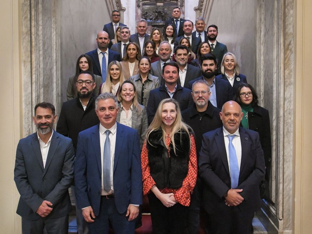 La reunión de Karina Milei con los legisladores bonaerenses.