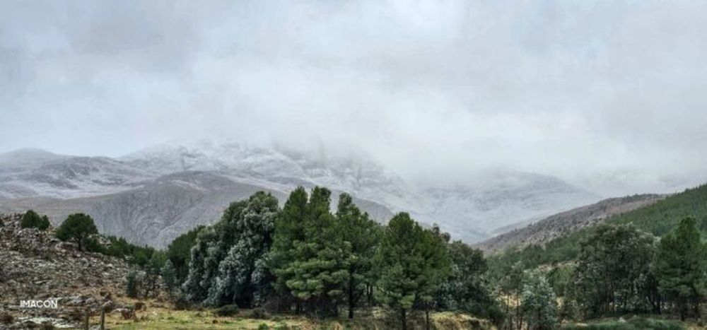 nieve en sierra de la venta