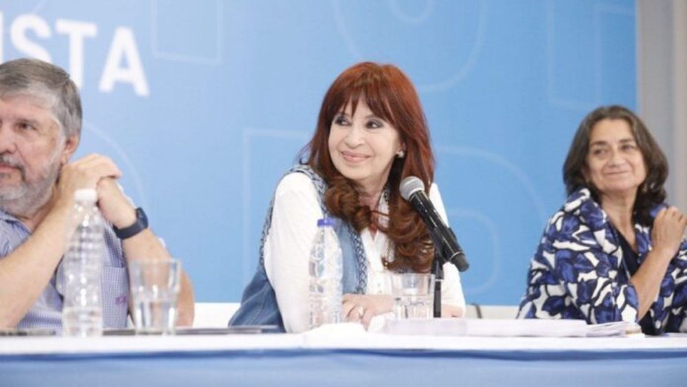 Cristina Fernández, presidenta del Partido Justicialista.