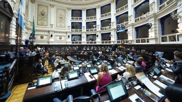 La sesión de hoy en Diputados. (Prensa Diputados)