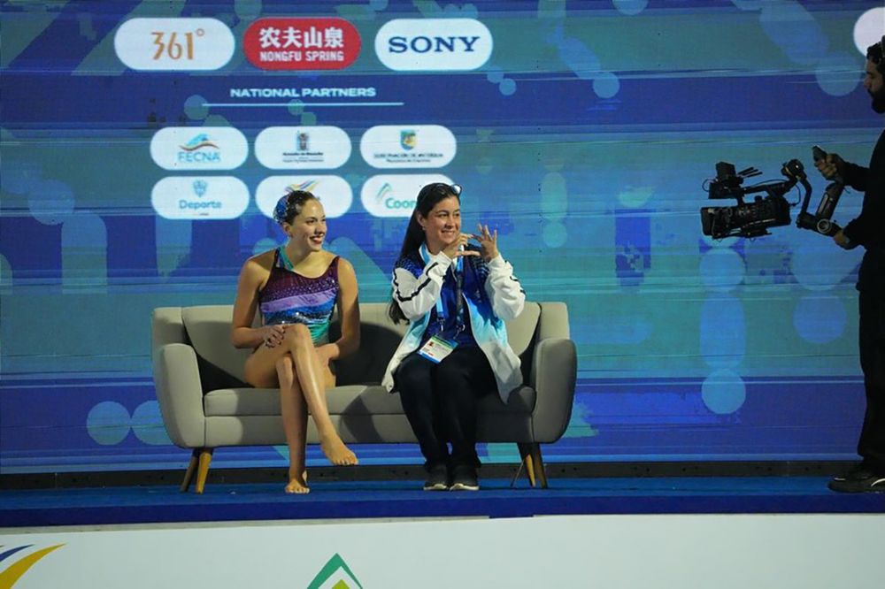 Tiziana Bonucci, a la espera de la calificación en Medellín.