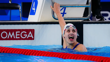 Agostina Hein pudo demostrar su potencial en el mundial de natación en Rumania.