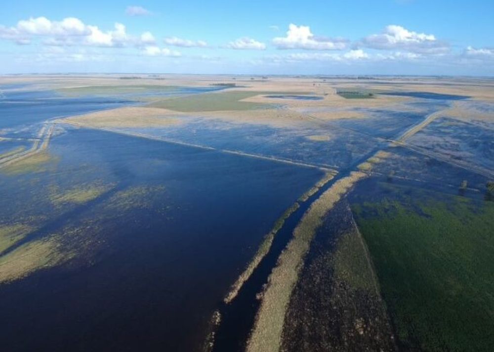 Alrededor de 2 millones de hectáreas ganaderas y agrícolas se encuentran bajo el agua en 13 partidos bonaerenses, según un relevamiento realizado para la Confederación de Asociaciones Rurales de Buenos Aires y La Pampa (Carbap) a partir de imágenes satelitales.