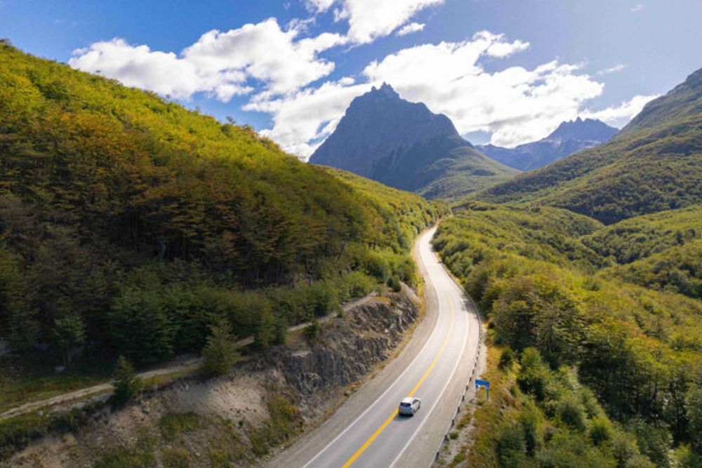 Un trayecto de la ruta nacional 3.