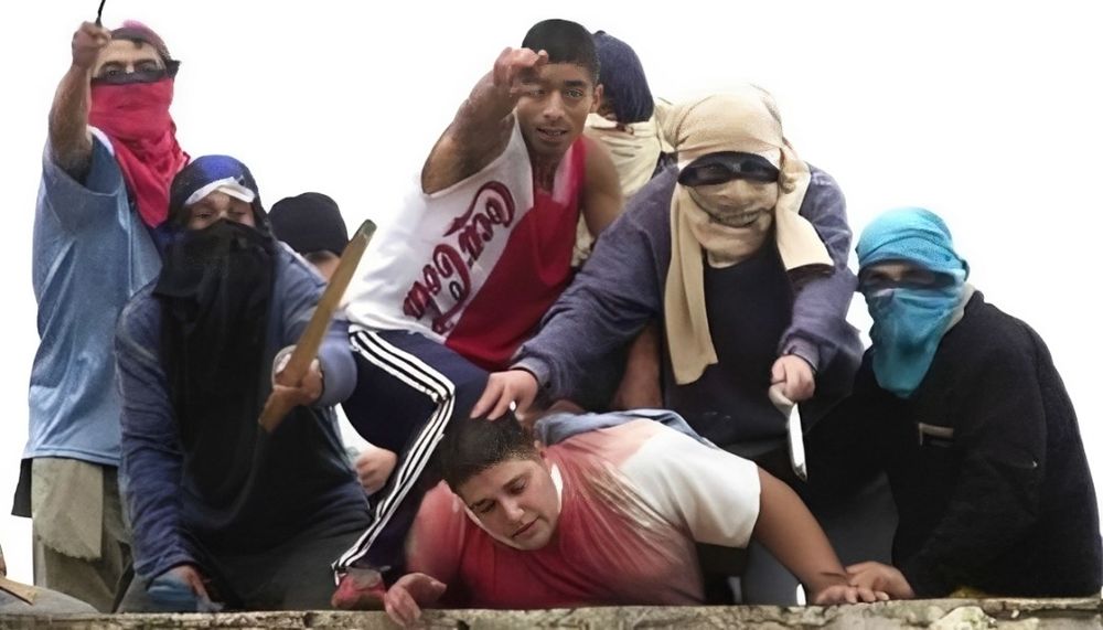 El trágico motín de Sierra Chica en 1996.&nbsp;