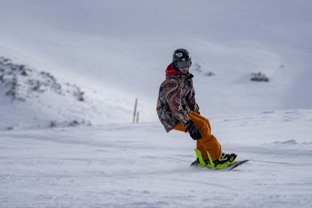 La Hoya, a pura nieve. (Turismo Esquel)