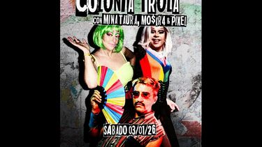 Llega a Azul la marcha Colonia Trola. Llega a Azul la marcha Colonia Trola.