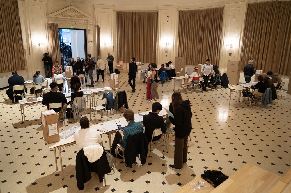 La jornada de votación en el país. (Agencia Xinhua)&nbsp;